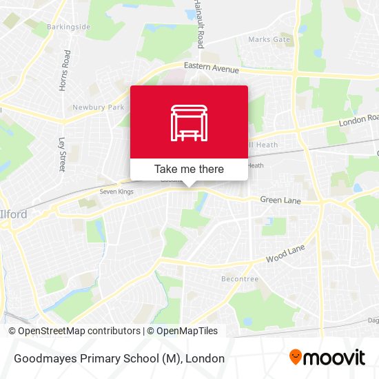 Goodmayes Primary School (M) map