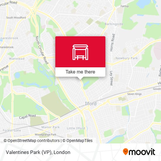 Valentines Park (VP) map