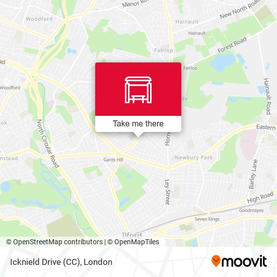 Icknield Drive (CC) map