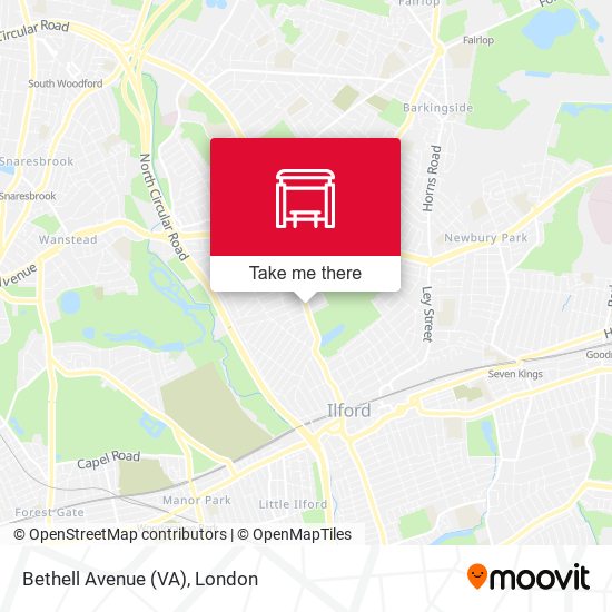 Bethell Avenue (VA) map