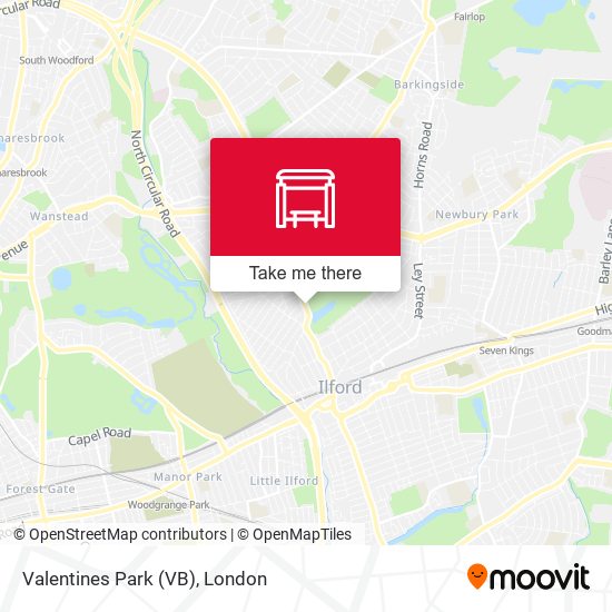 Valentines Park (VB) map