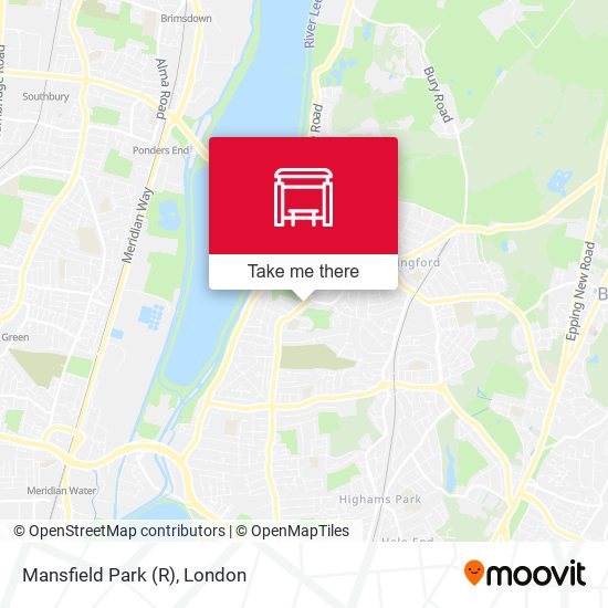 Mansfield Park (R) map