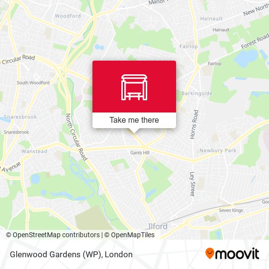 Glenwood Gardens (WP) map