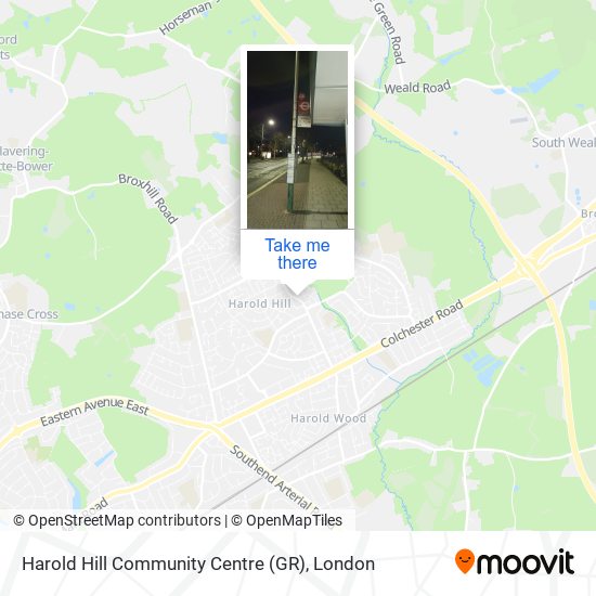 Harold Hill Community Centre (GR) map