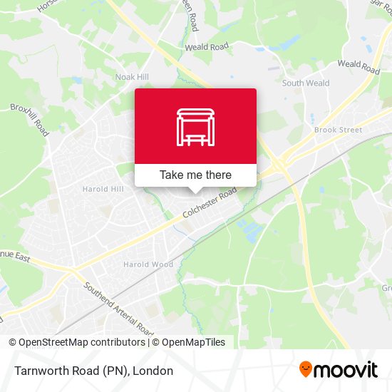 Tarnworth Road (PN) map