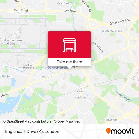 Engleheart Drive (K) map