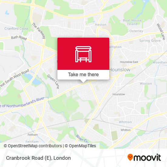 Cranbrook Road (E) map