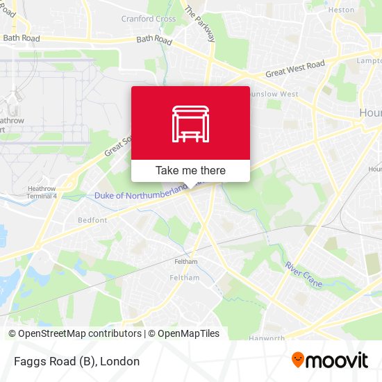 Faggs Road (B) map