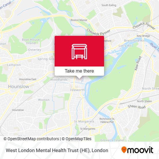 West London Mental Health Trust (HE) map