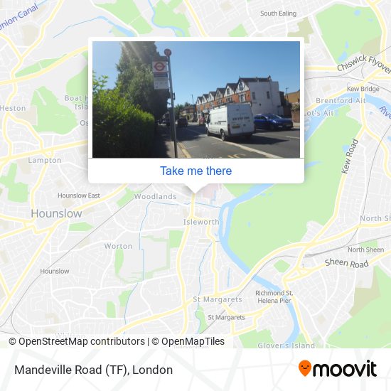 Mandeville Road (TF) map
