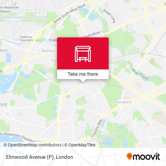 Elmwood Avenue (P) map