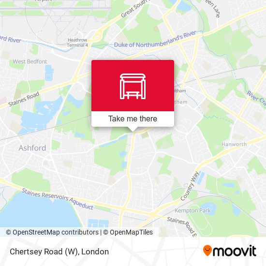 Chertsey Road (W) map