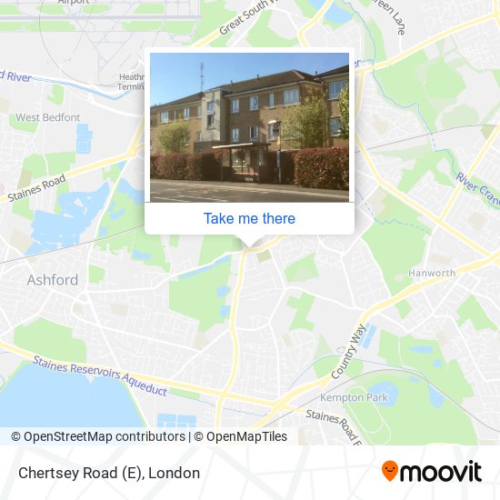 Chertsey Road (E) map