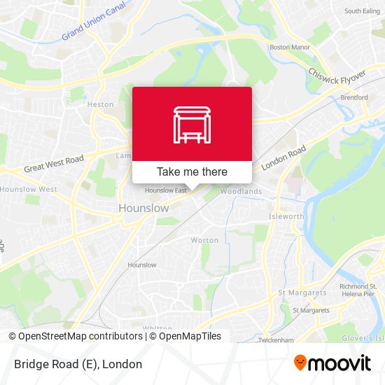 Bridge Road (E) map