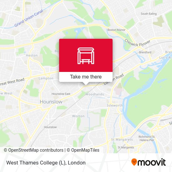 West Thames College (L) map