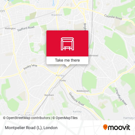 Montpelier Road (L) map