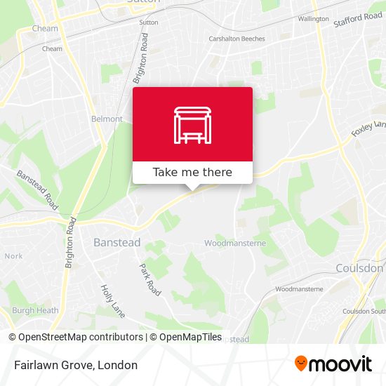 Fairlawn Grove map