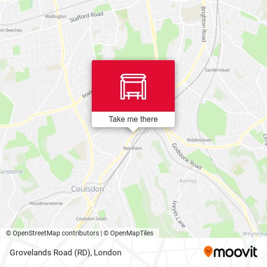Grovelands Road (RD) map