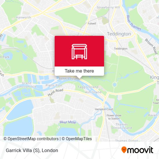 Garrick Villa (S) map
