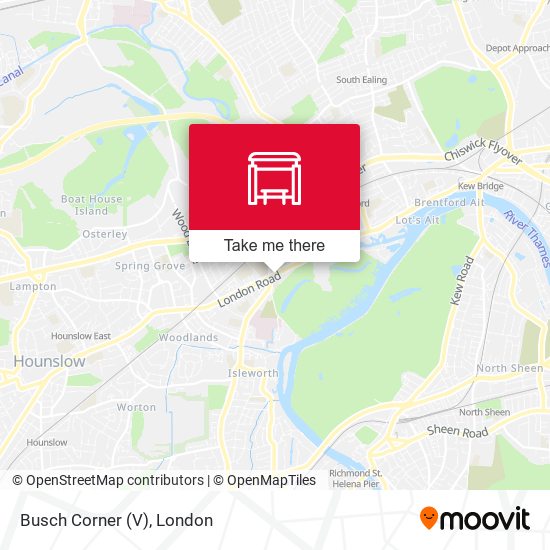 Busch Corner (V) map