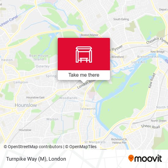 Turnpike Way (M) map