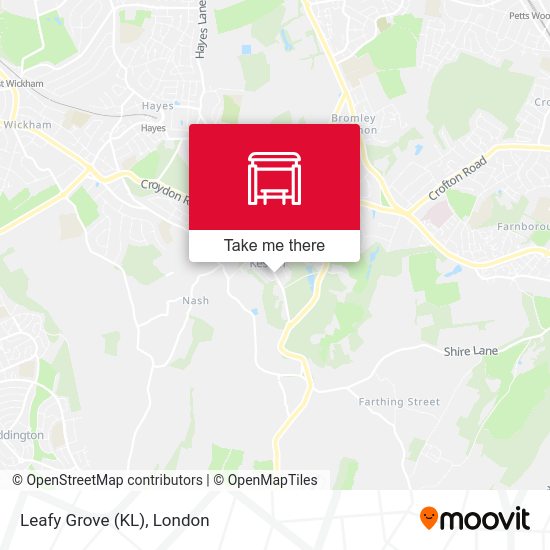 Leafy Grove (KL) map