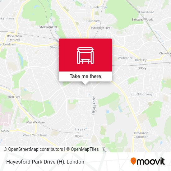 Hayesford Park Drive map