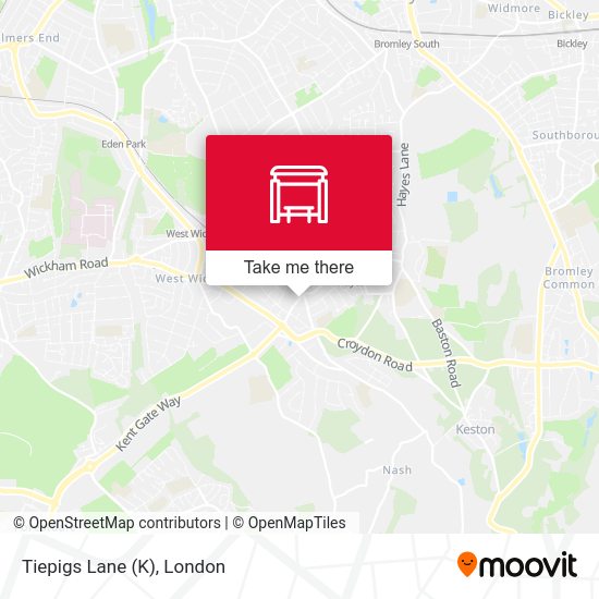 Tiepigs Lane (K) map