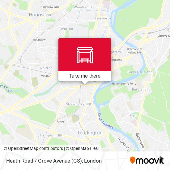 Heath Road / Grove Avenue (GS) map