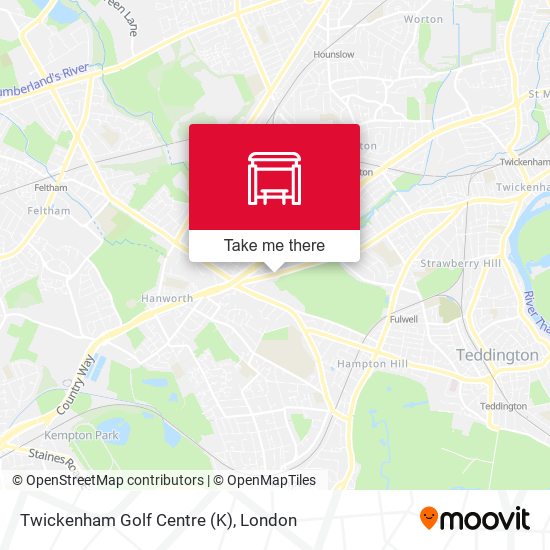 Twickenham Golf Centre (K) map