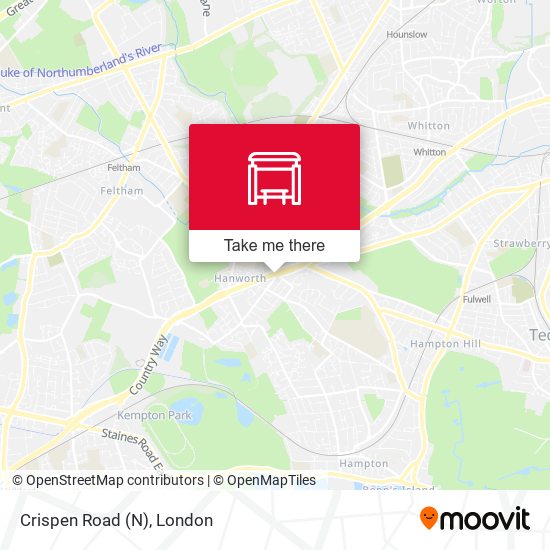 Crispen Road (N) map