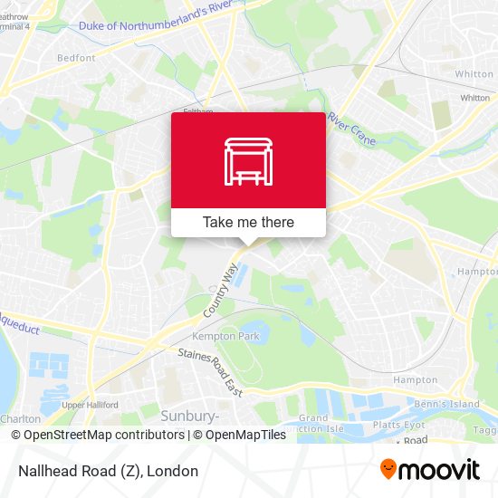 Nallhead Road (Z) map