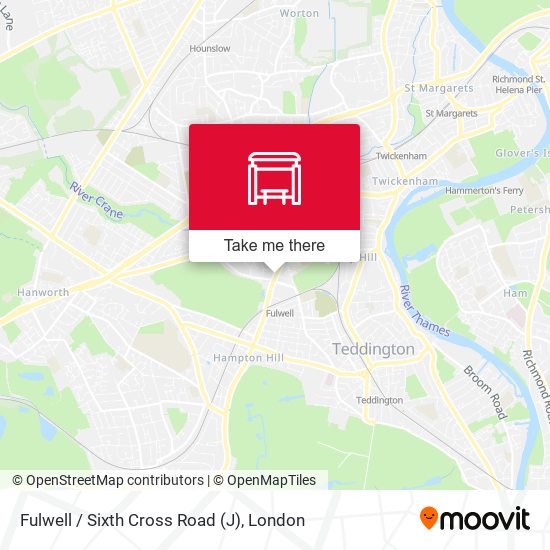 Fulwell / Sixth Cross Road (J) map