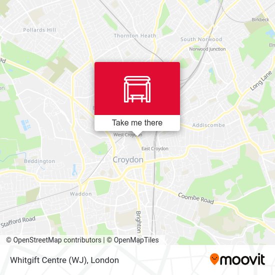 Whitgift Centre (WJ) map