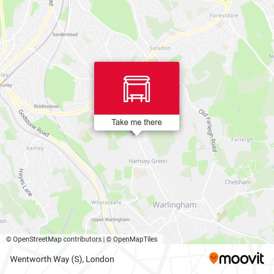 Wentworth Way (S) map
