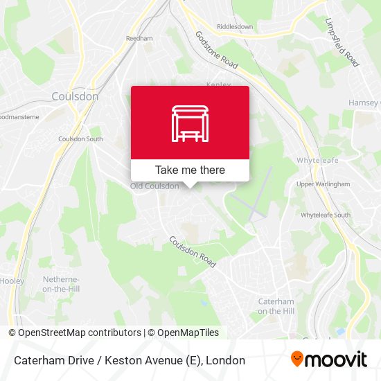Caterham Drive / Keston Avenue (E) map