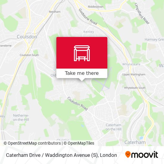 Caterham Drive / Waddington Avenue (S) map