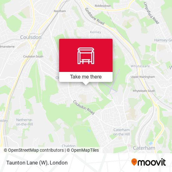 Taunton Lane (W) map