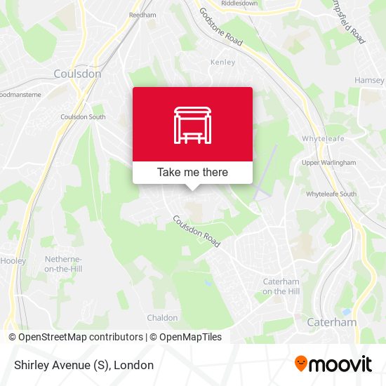 Shirley Avenue map