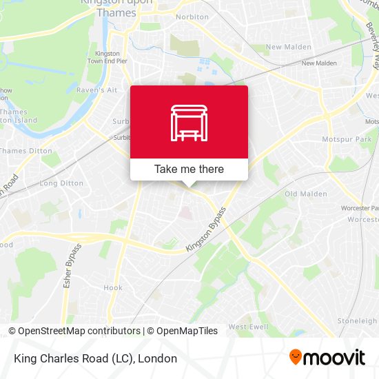 King Charles Road (LC) map