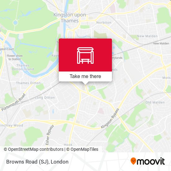 Browns Road (SJ) map