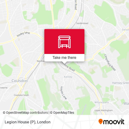 Legion House (P) map