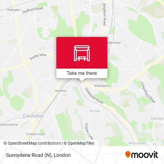 Sunnydene Road (N) map