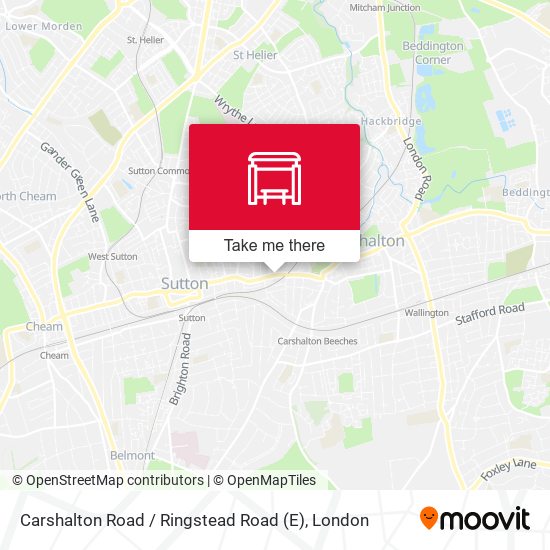 Carshalton Road / Ringstead Road (E) map