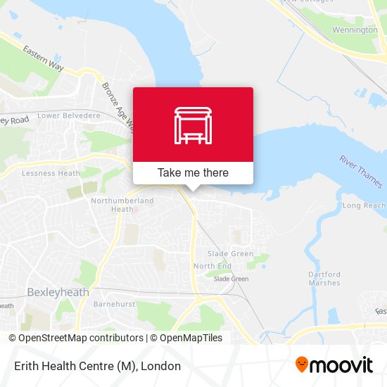 Erith Health Centre (M) map