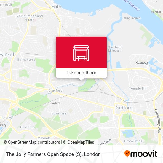 The Jolly Farmers Open Space map