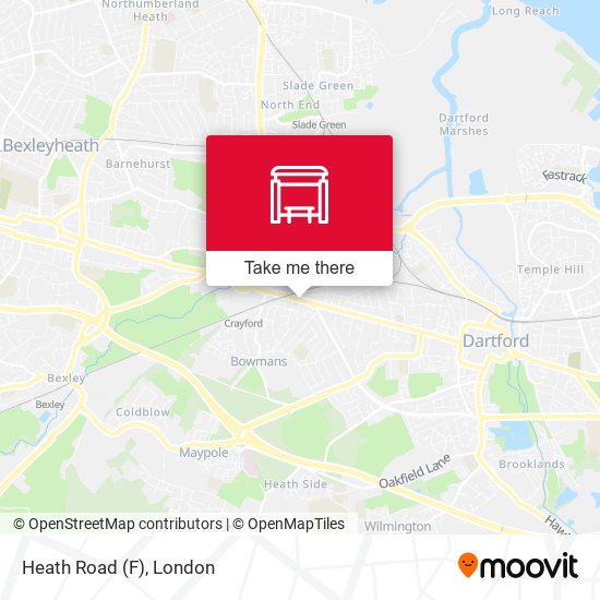 Heath Road (F) map