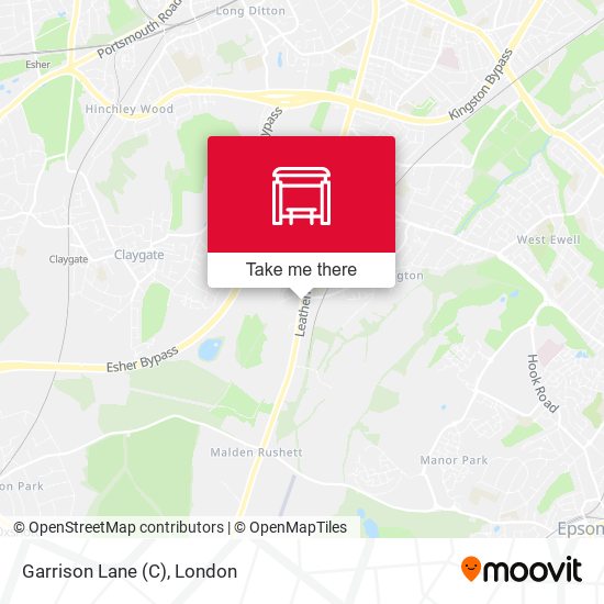 Garrison Lane (C) map
