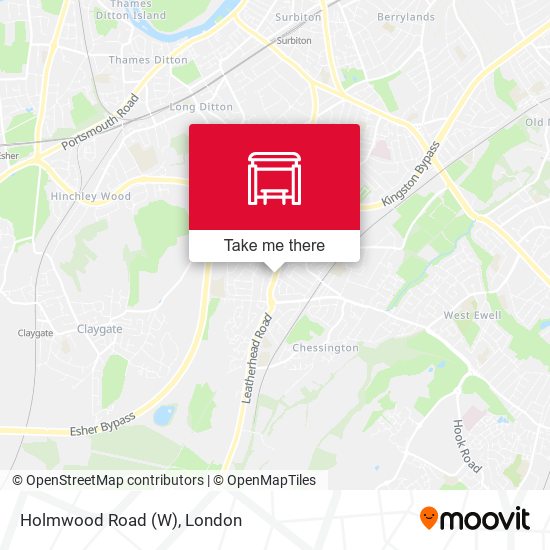 Holmwood Road (W) map