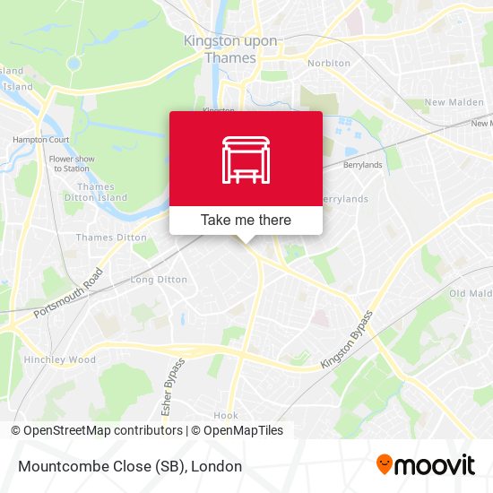 Mountcombe Close (SB) map